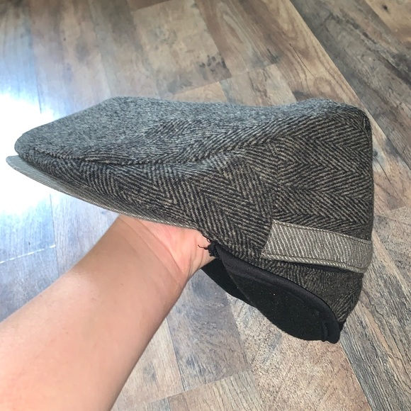 Old Country Road authentic wool blend vintage newsboy driver cap hat size L - Picture 1 of 5